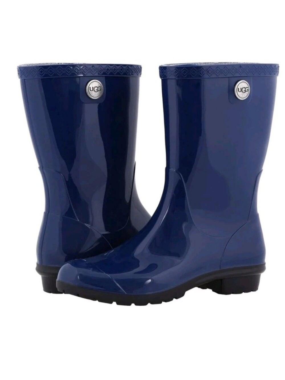 Ugg Womens Sienna Rain Boots Blue Jay Size 10 ECU!!